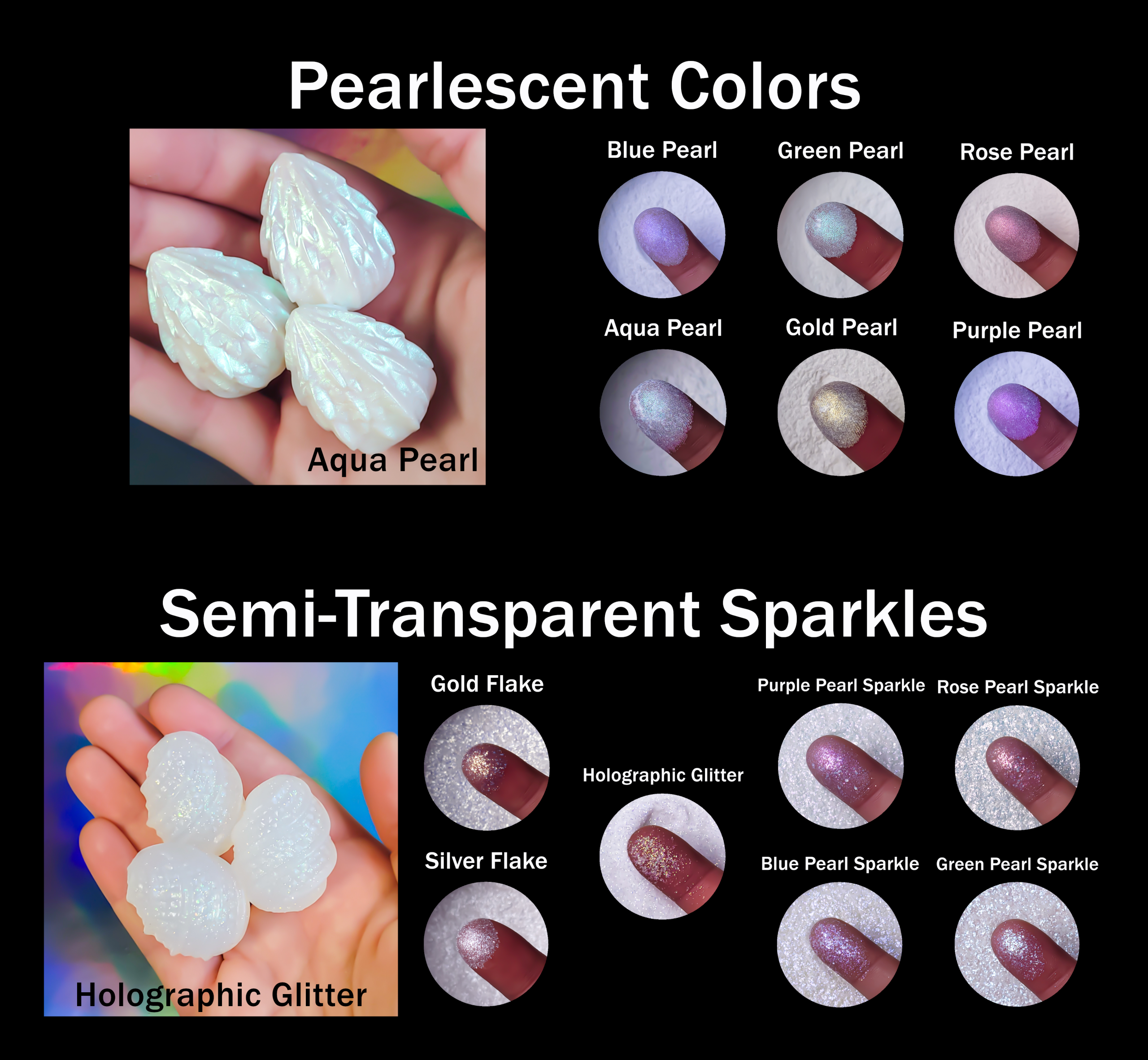 Pearls & Sparkles Infographic