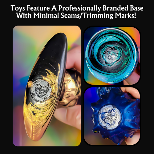 Semi-Transparent 'Pick Your Sparkle' 6" Titmas Tree Silicone Toy - Image 5